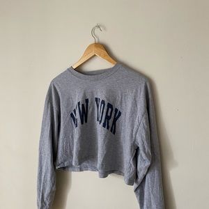 Brandy New York Crop Shirt